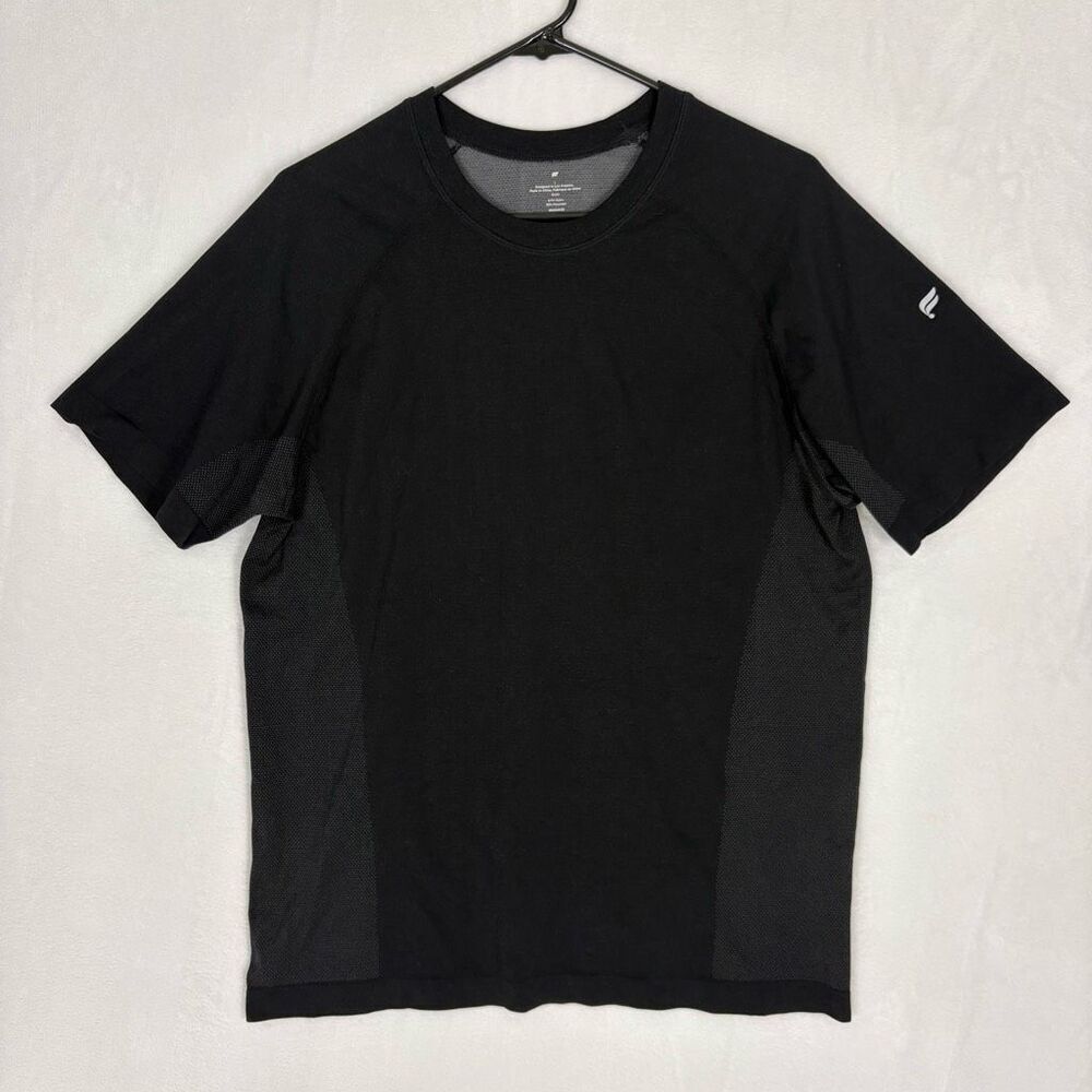 Fabletics Black Compression Workout Top Men's Lar… - image 1